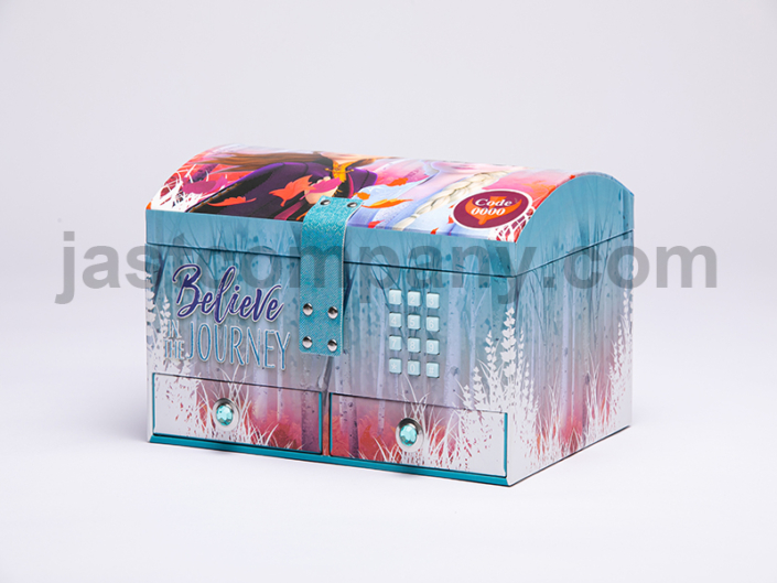 Frozen Jewel Box With Push Code